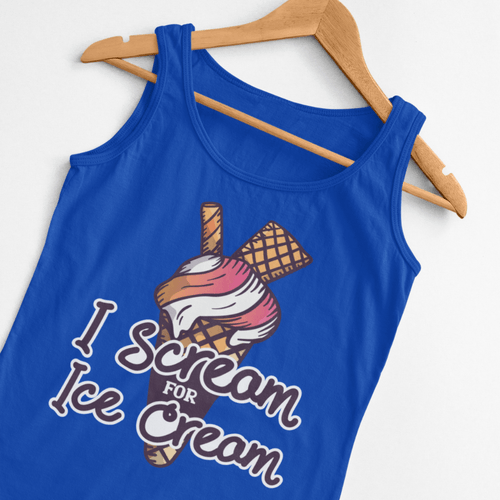 Дамски потник "Scream Ice Cream" - 2
