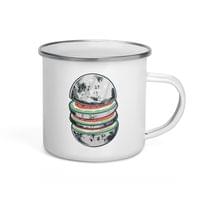 Емайлирано канче "Watermelon Moon" - small - 3