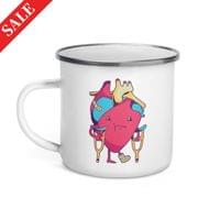 Емайлирано канче „Broken Heart“ - small - 0