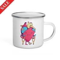 Емайлирано канче „Broken Heart“ - small - 2