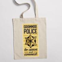 Eко чанта "Grammar police" - small - 1