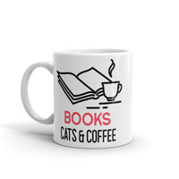 Чаша "Books cat and coffee" - small - 0