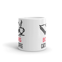 Чаша "Books cat and coffee" - small - 1