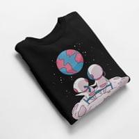 Ватирана блуза "Space Couple" - small - 0