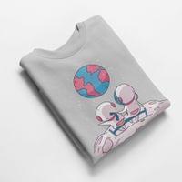 Ватирана блуза "Space Couple" - small - 6