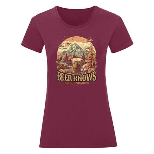 Дамска тениска &amp;quot;Beer Knows&amp;quot; - 1