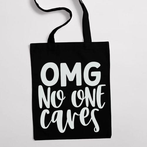 Eко чанта "No One Cares" - 2