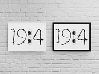 Постер с рамка "1984" - small - 2
