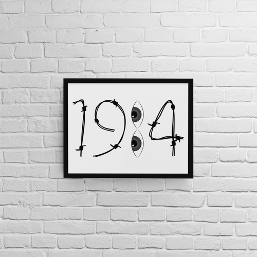 Постер с рамка &amp;quot;1984&amp;quot; - 1