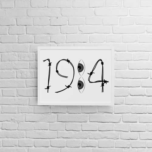 Постер с рамка "1984" - 2