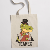 Eко чанта "Tea-rex" - small - 0