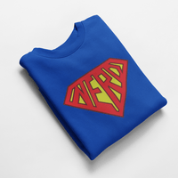 Ватирана блуза "Super Nerd" - small - 3 Ватирана блуза "Super Nerd" - small - 3