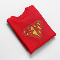 Ватирана блуза "Super Nerd" - small - 2 Ватирана блуза "Super Nerd" - small - 2
