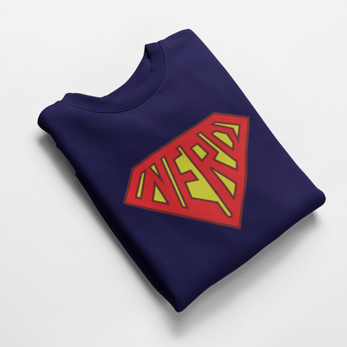Ватирана блуза &amp;quot;Super Nerd&amp;quot; - 1