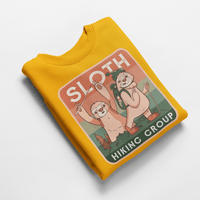 Ватирана блуза "Sloth Hiking Club" - small - 4