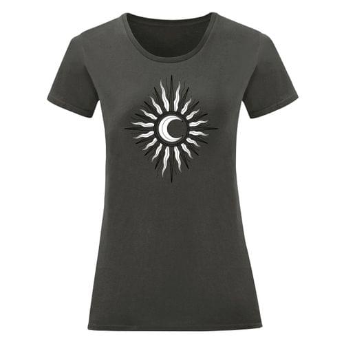Дамска тениска &amp;quot;Sun Moon&amp;quot; - 1