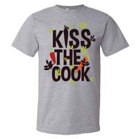 Мъжка тениска "Kiss The Cook" - small - 4