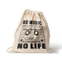 Мешка "No Music No Life" - small - 0