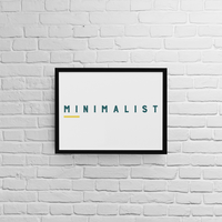 "Minimalist" - small - 0