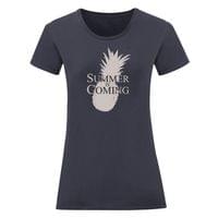 Дамска тениска "Summer Is Coming" - small - 12
