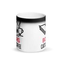 Магическа чаша "Books cat and coffee" - small - 1