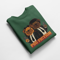 Ватирана блуза "Pug Fiction" - small - 4