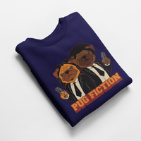Ватирана блуза "Pug Fiction" - small - 5