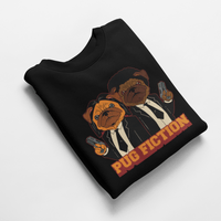 Ватирана блуза "Pug Fiction" - small - 7
