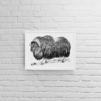 Постер с рамка "Як" - small - 1