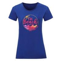 Дамска тениска "The Beach Is Calling" - small - 6