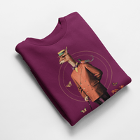 Ватирана блуза "Fancy Llama" - small - 4