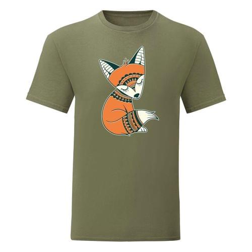 Мъжка тениска &amp;quot;Tribal Fox&amp;quot; - 1