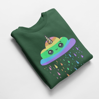 Ватирана блуза "Весело облаче" - small - 5