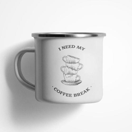 Емайлирано канче &amp;quot;Coffee Break&amp;quot; - 1