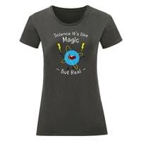 Дамска тениска "Science Is Like Magic" - small - 3