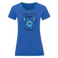 Дамска тениска "Science Is Like Magic" - small - 15