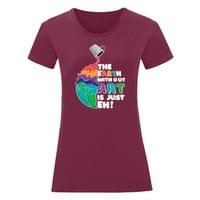 Дамска тениска "Earth Without Art" - small - 5 Дамска тениска "Earth Without Art" - small - 5