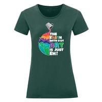 Дамска тениска "Earth Without Art" - small - 3 Дамска тениска "Earth Without Art" - small - 3