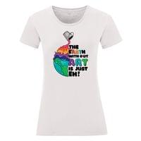 Дамска тениска "Earth Without Art" - small - 12 Дамска тениска "Earth Without Art" - small - 12