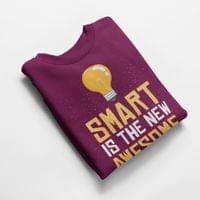 Ватирана блуза "Smart Is Awesome" - small - 2