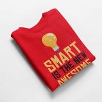 Ватирана блуза "Smart Is Awesome" - small - 4