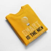 Ватирана блуза "Smart Is Awesome" - small - 7