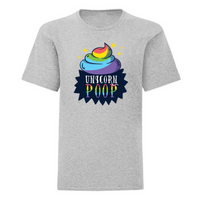 Тениска "Unicorn poop" (детска) - small - 4