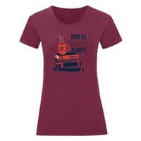 Дамска тениска "Read Books, Be Happy" - small - 5