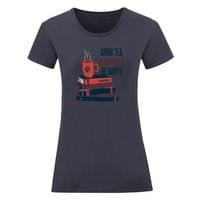 Дамска тениска "Read Books, Be Happy" - small - 7