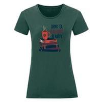 Дамска тениска "Read Books, Be Happy" - small - 9