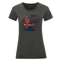 Дамска тениска "Read Books, Be Happy" - small - 12