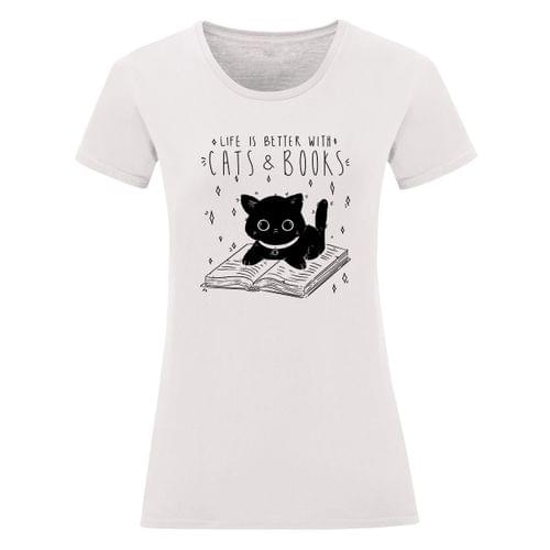 Дамска тениска "Better Book Life" - 2