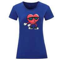 Тениска "Heart Flossing" (дамска) - small - 5