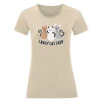 Дамска тениска "Crazy Cat Lady" - small - 1